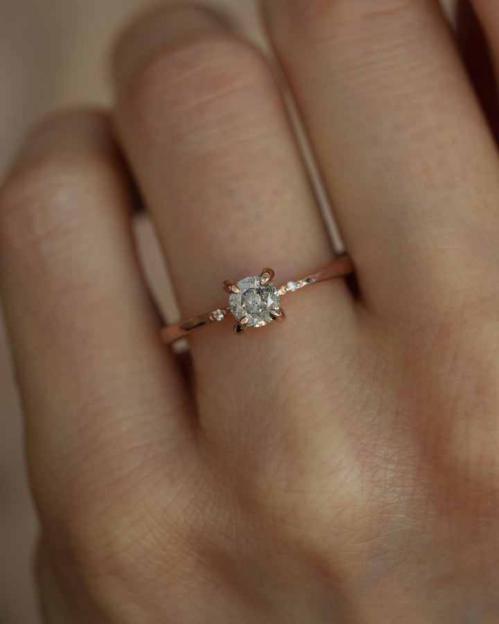 Galaxy Diamond Engagement Ring