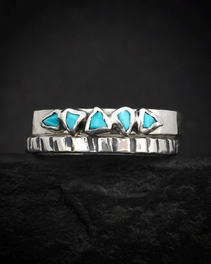 Sleeping Beauty Turquoise Band Ring