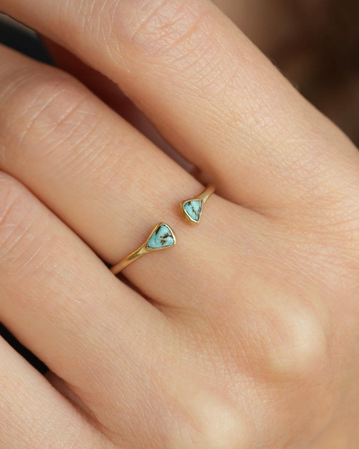 Adjustable Turquoise Ring