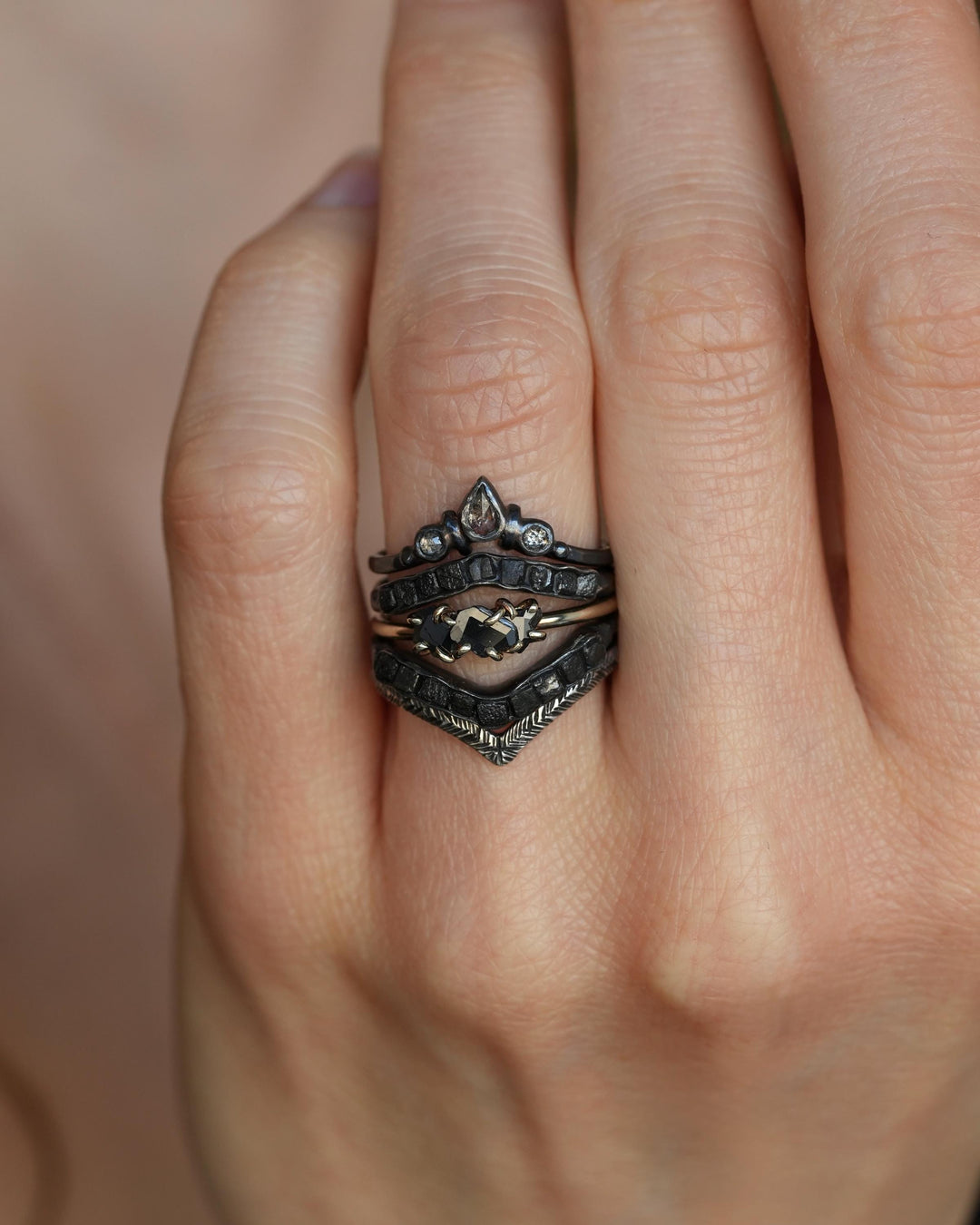 Black Diamond Ring