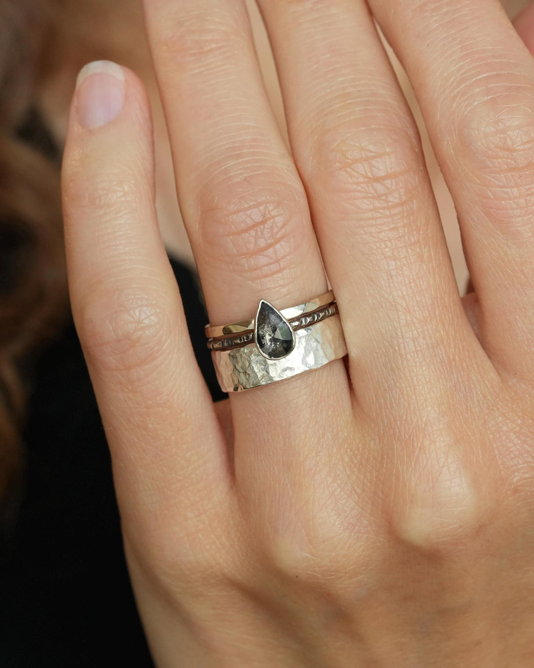 Pear Diamond Ring