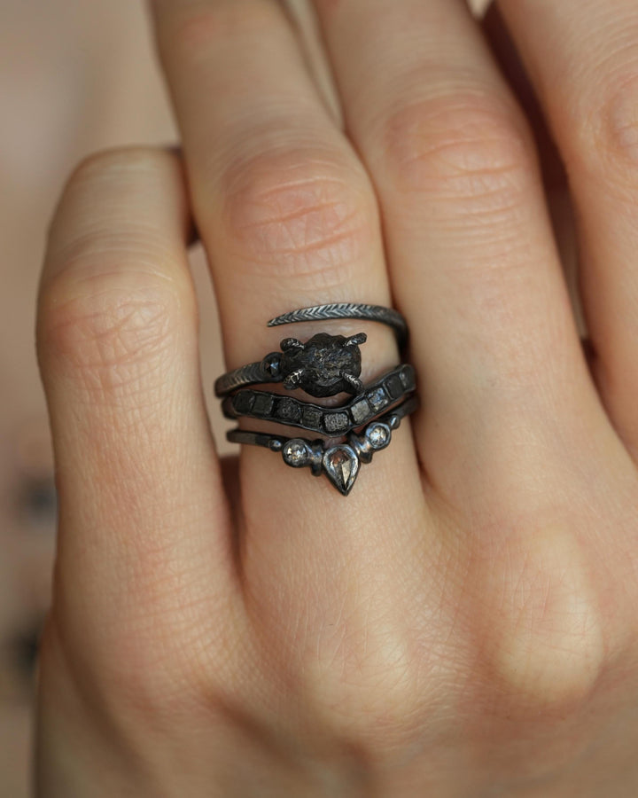 Black Diamond Ring