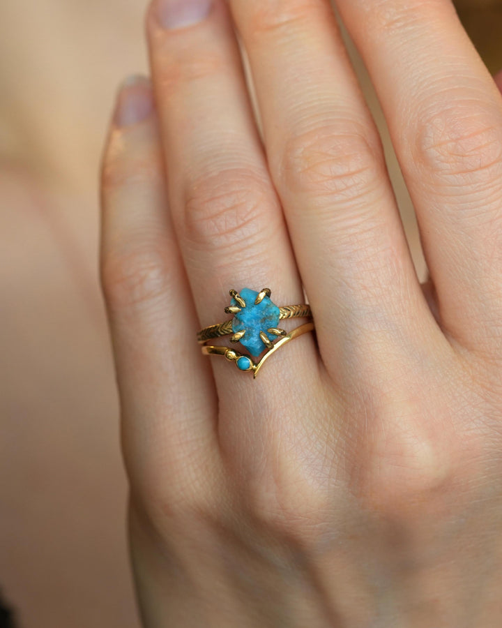 Sleeping Beauty Turquoise Ring