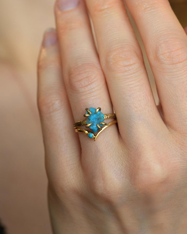 Sleeping Beauty Turquoise Ring