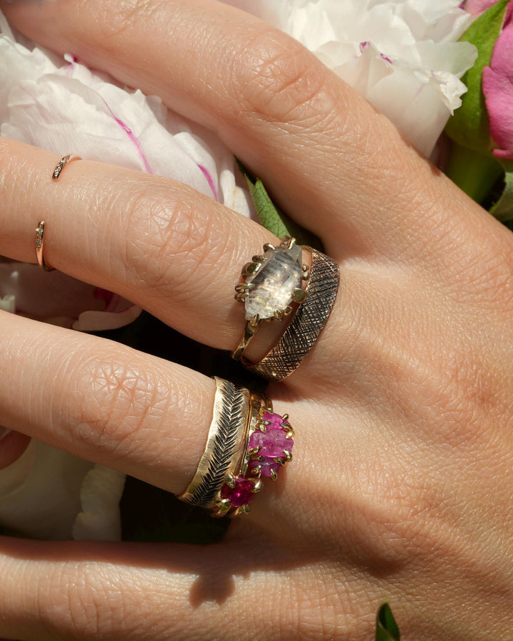 Quartz Crystal Ring