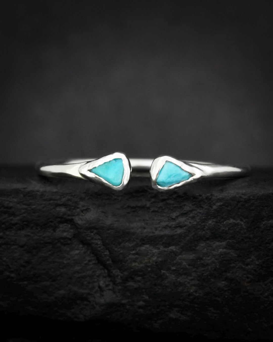 Adjustable Sleeping Beauty Turquoise Ring