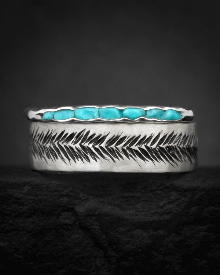 Sleeping Beauty Turquoise Band Ring