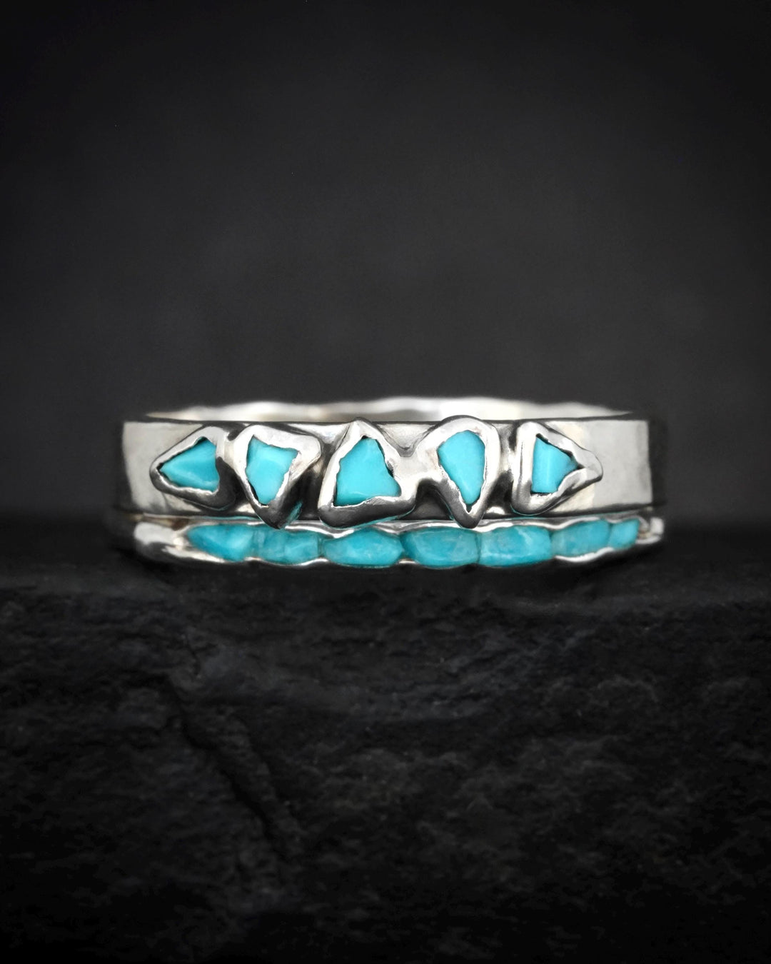 Sleeping Beauty Turquoise Band Ring