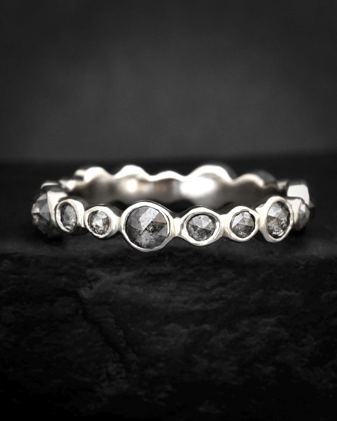 Galaxy Diamond Eternity Band Ring