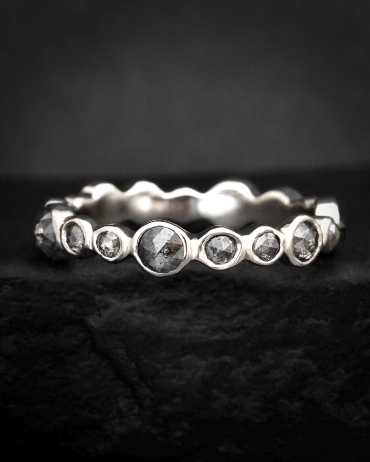 Galaxy Diamond Eternity Band Ring