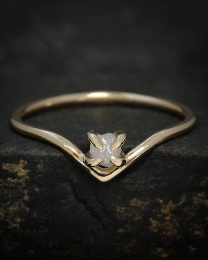 White Diamond Ring