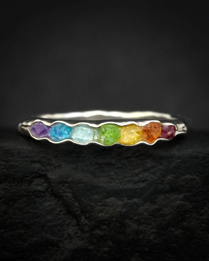 Raw Stone Rainbow Band