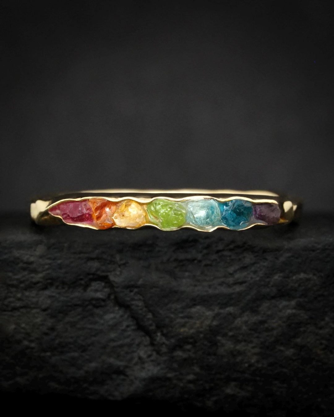 Raw Stone Rainbow Band