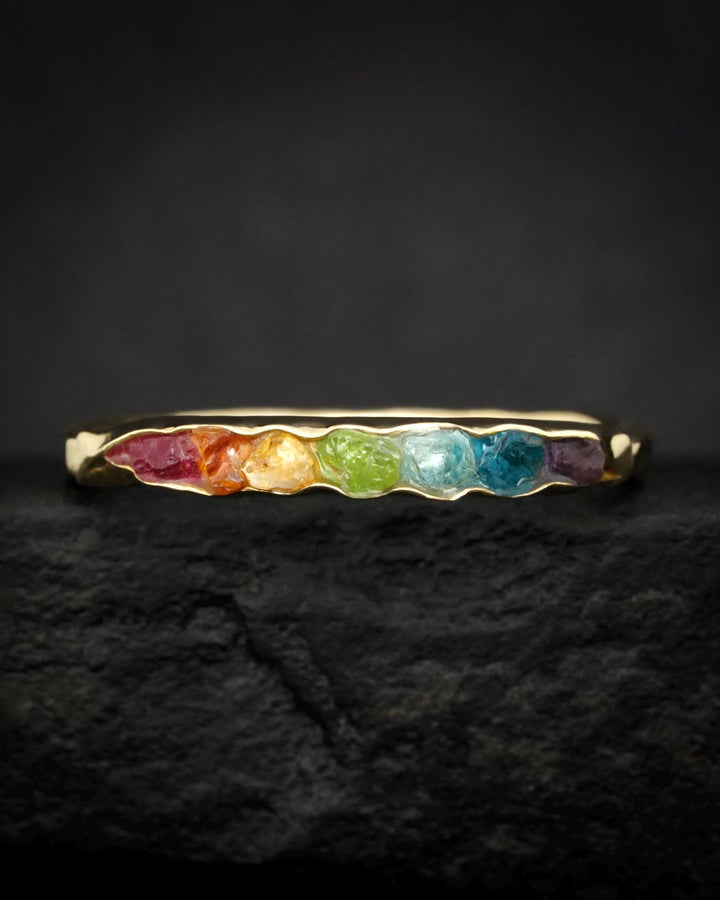 Raw Stone Rainbow Band