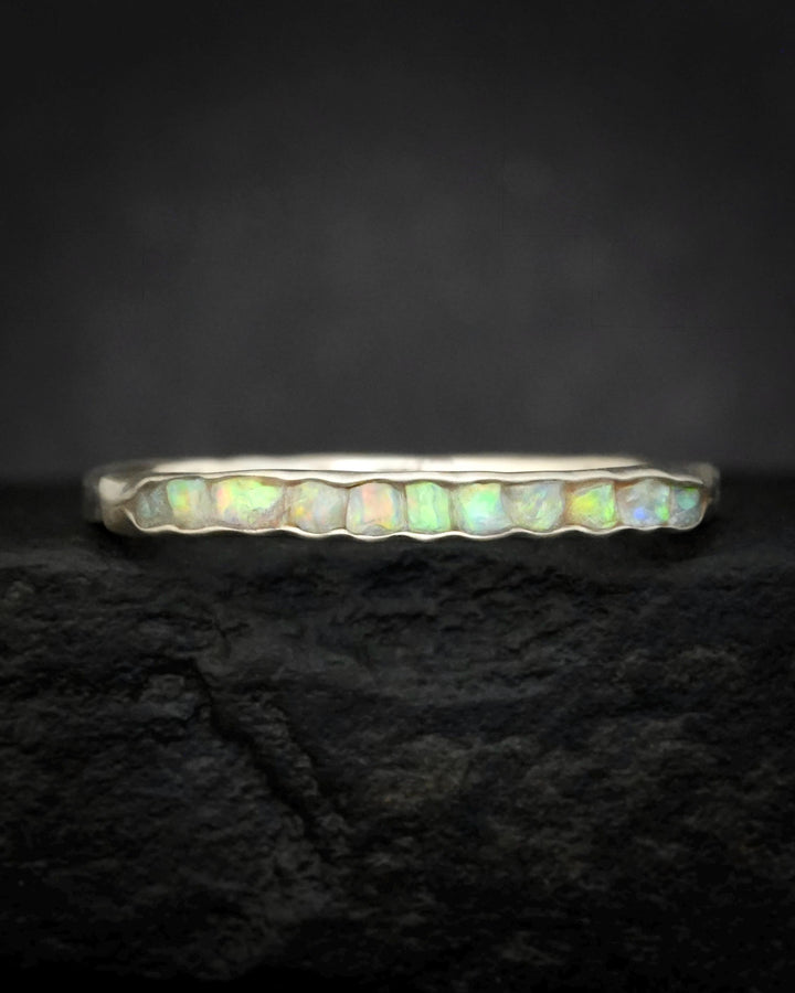 Raw Australian Opal Ring