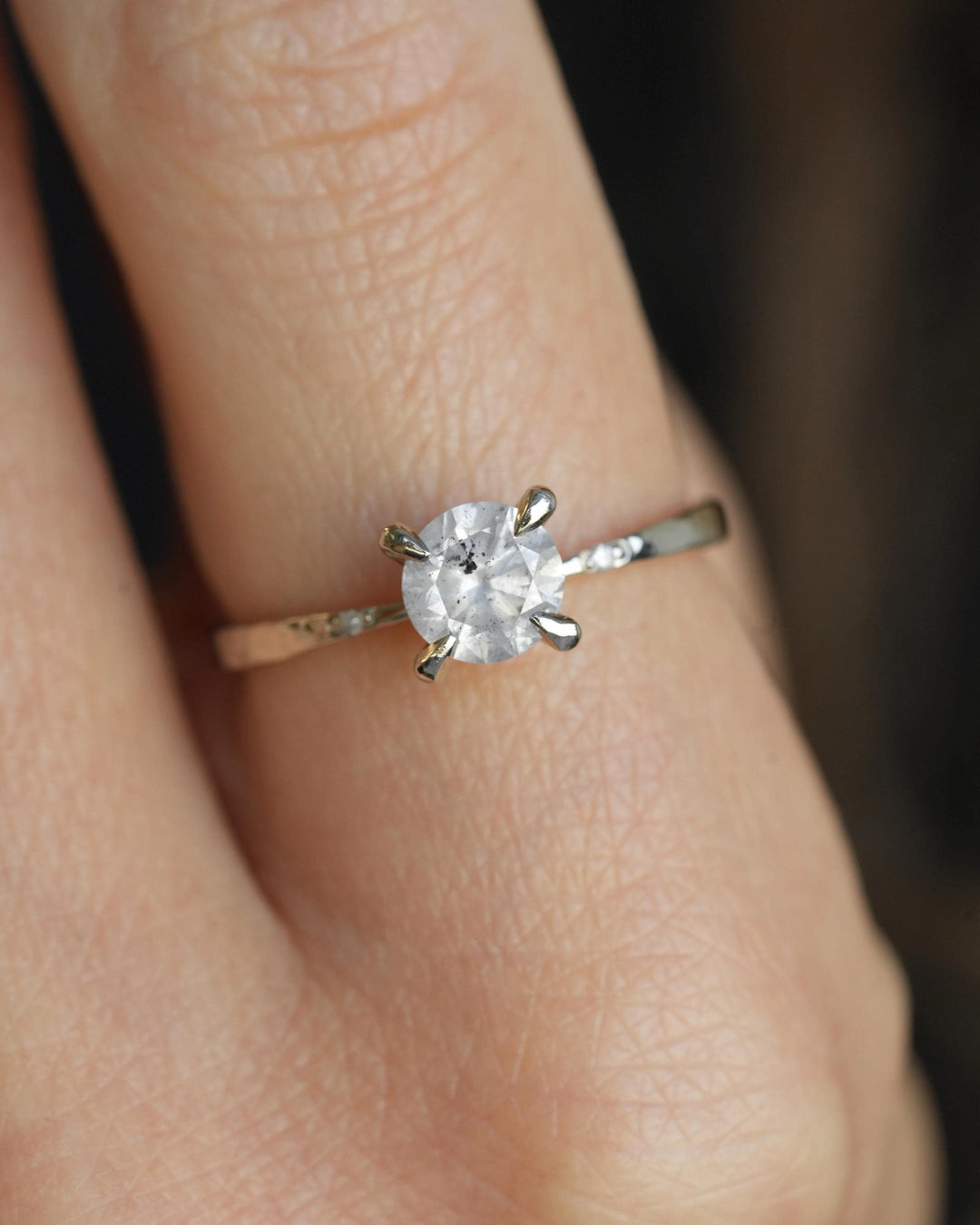 Galaxy Diamond Engagement Ring