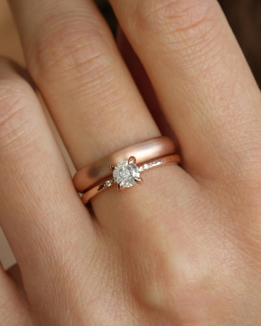 Galaxy Diamond Engagement Ring