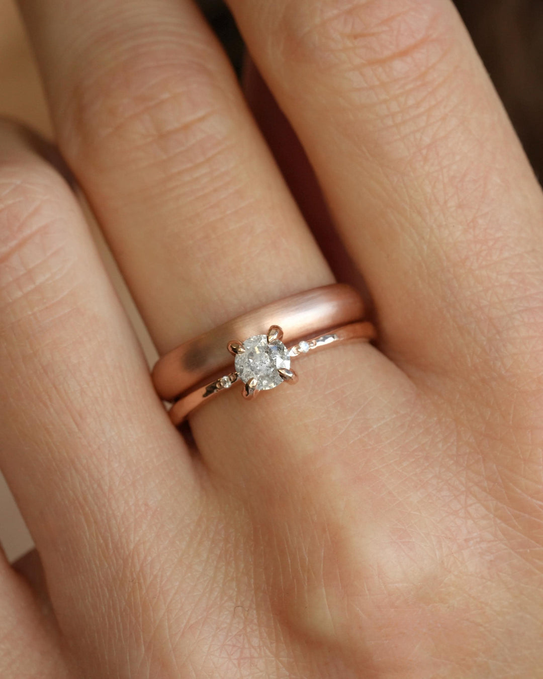 Galaxy Diamond Engagement Ring