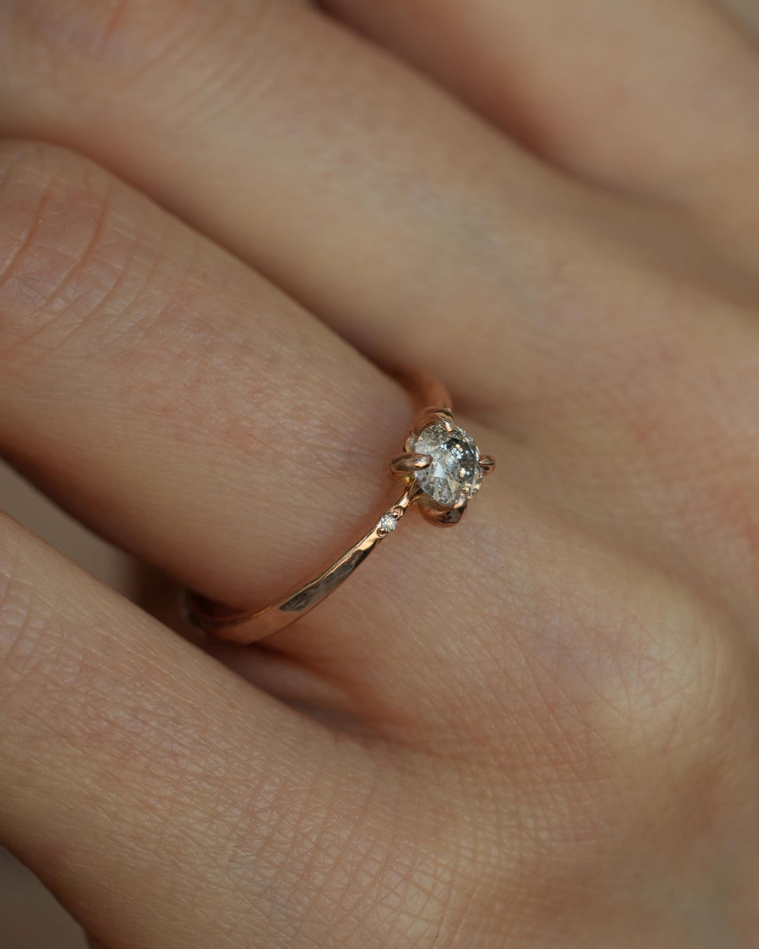 Galaxy Diamond Engagement Ring