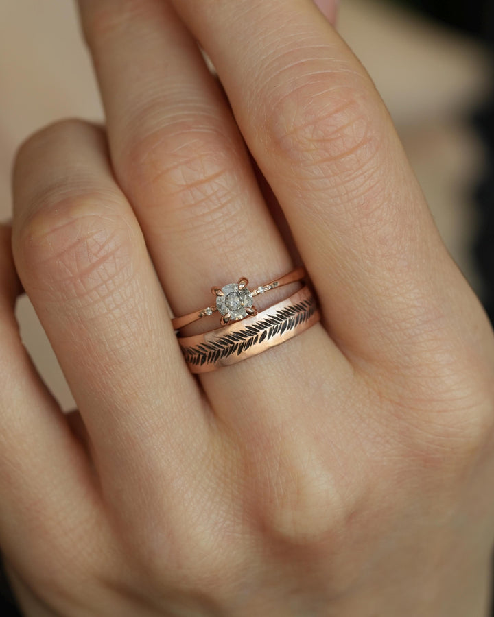Galaxy Diamond Engagement Ring