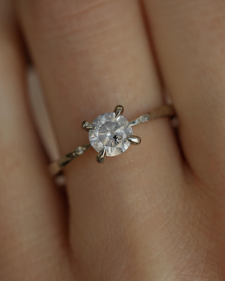 Galaxy Diamond Engagement Ring