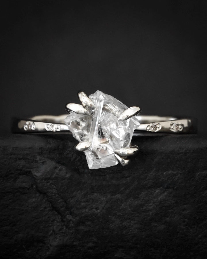 Raw Diamond Ring