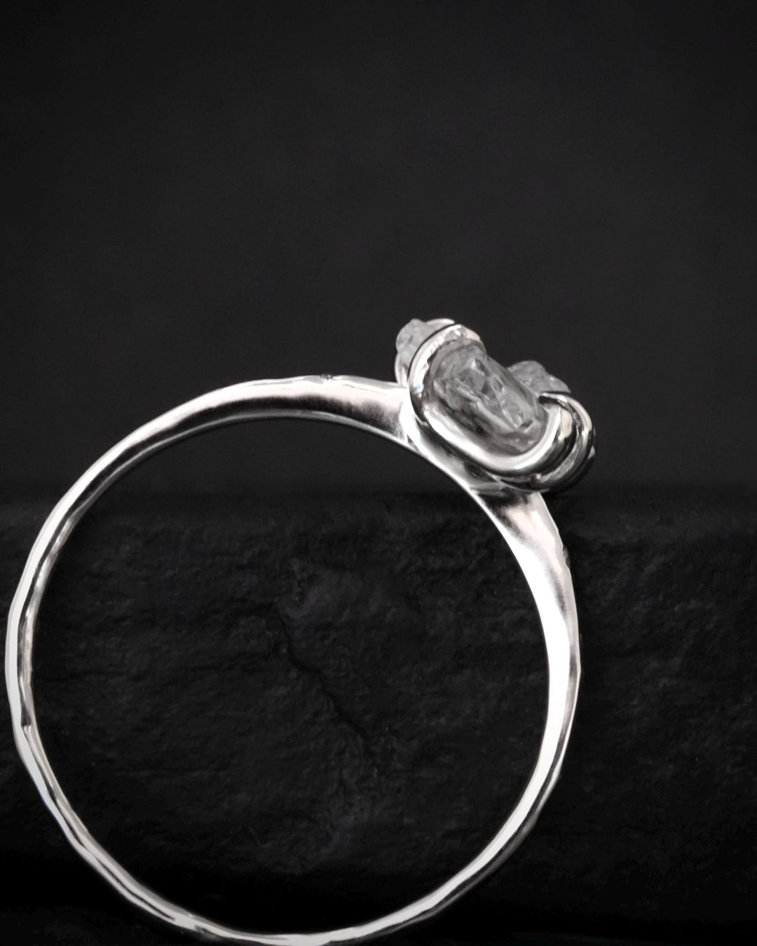 Raw Diamond Ring