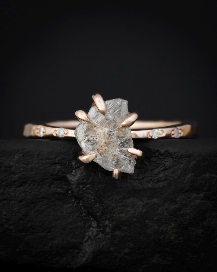 Raw Diamond Ring