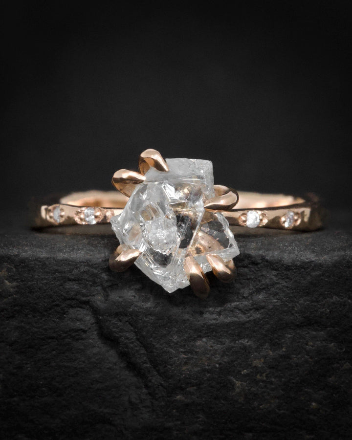 Raw Diamond Ring