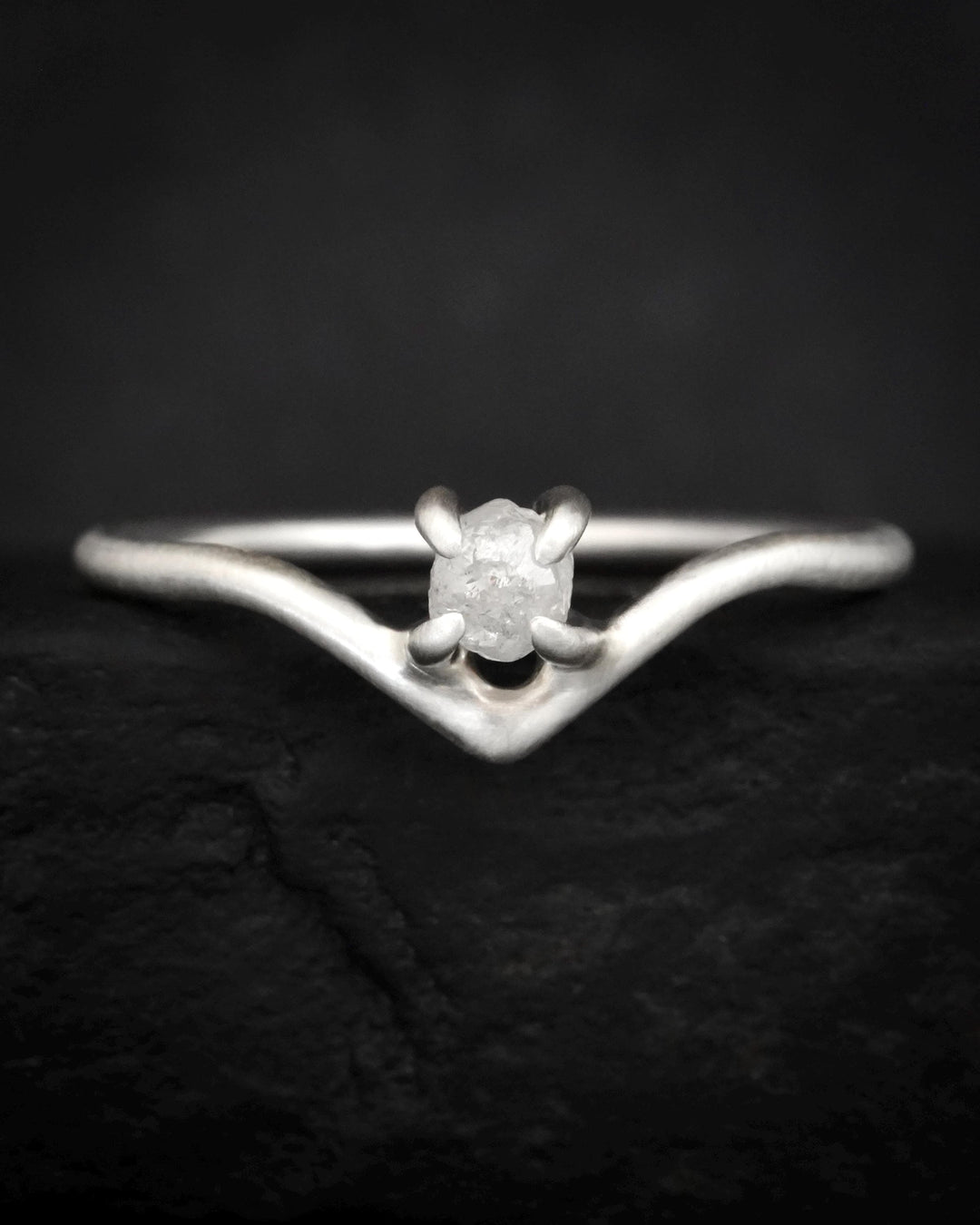 White Diamond Ring