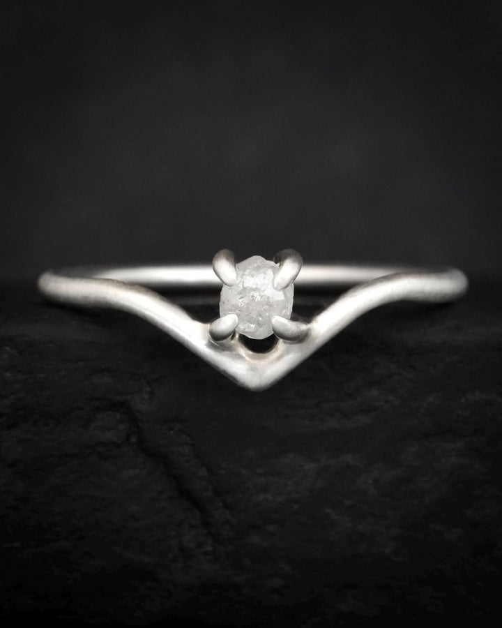 White Diamond Ring
