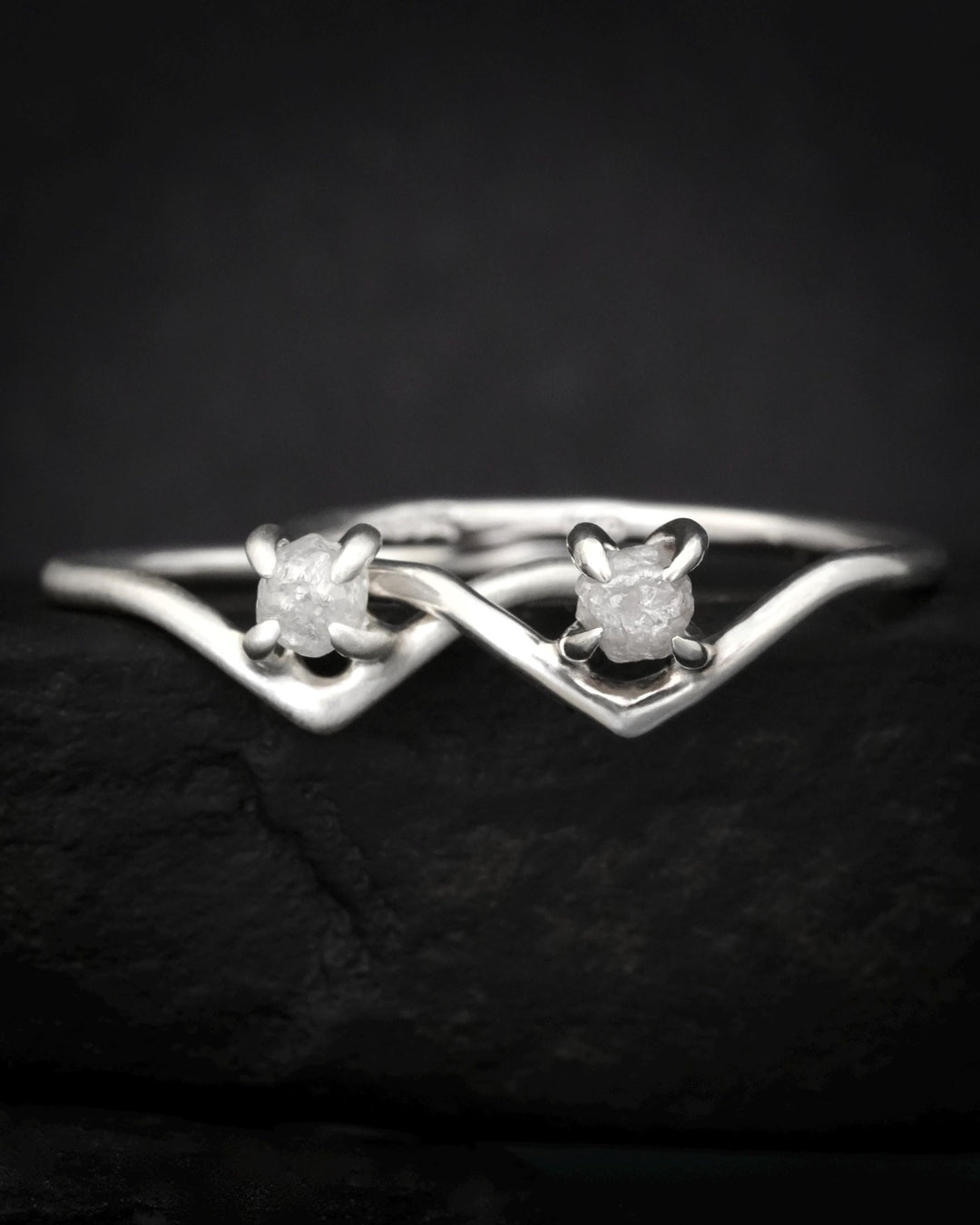 White Diamond Ring