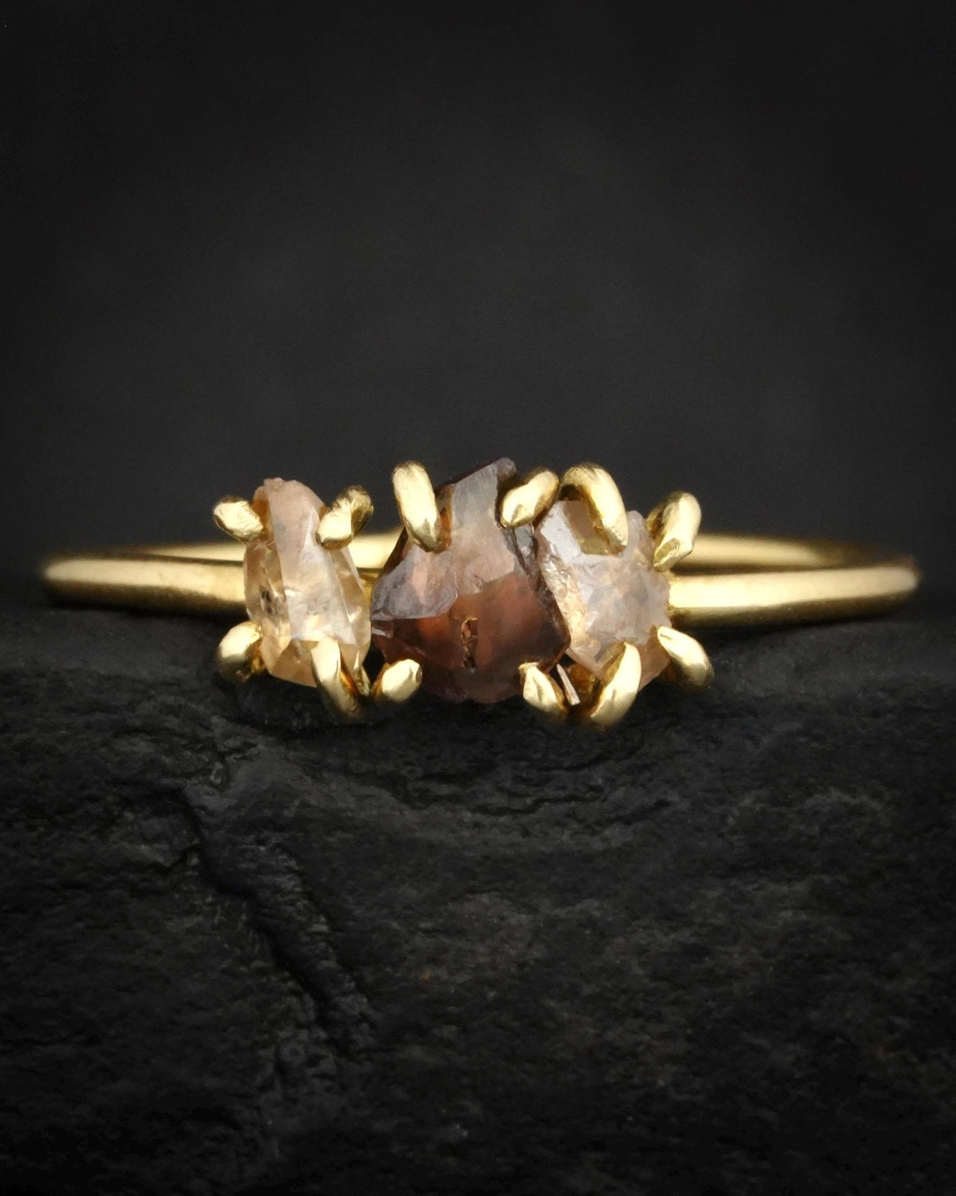Brown Diamond Ring