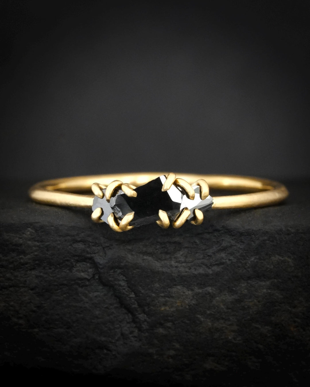 Black Diamond Ring