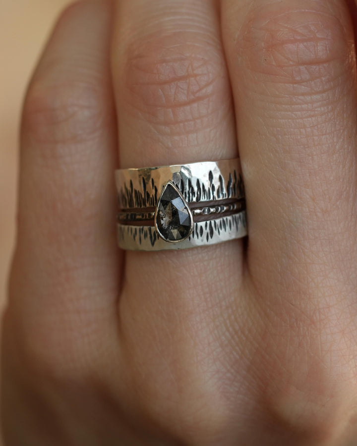 Pear Diamond Ring