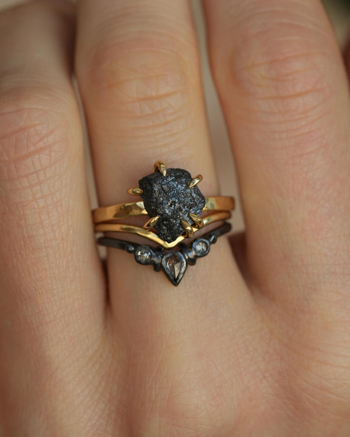 Black Diamond Ring