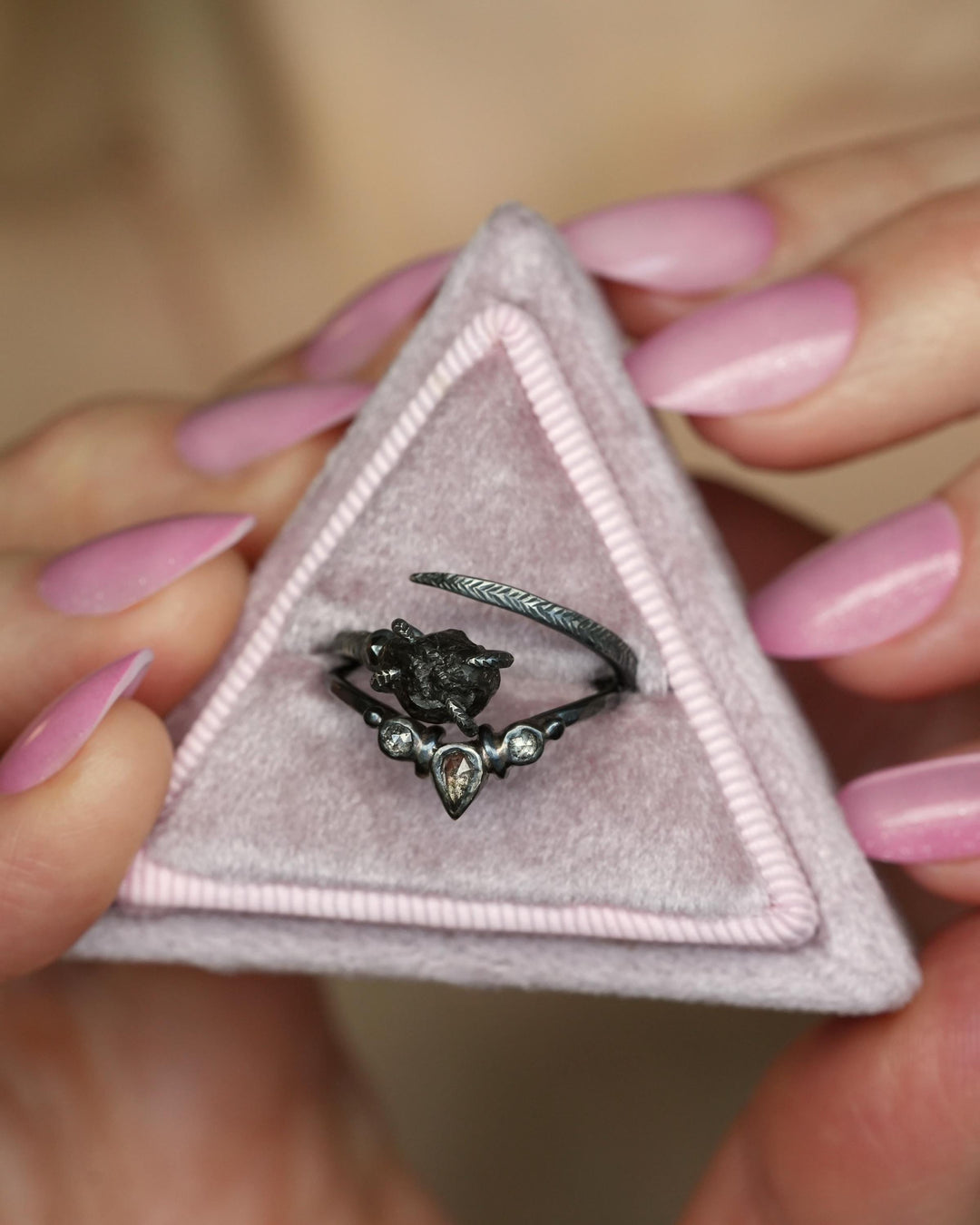 Black Diamond Ring