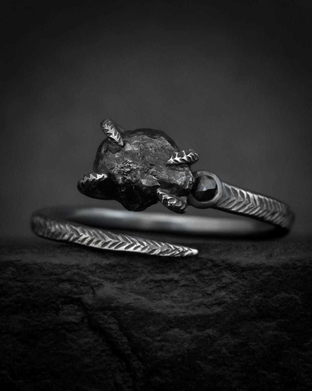 Black Diamond Ring