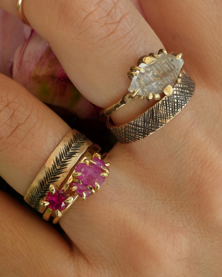 Quartz Crystal Ring
