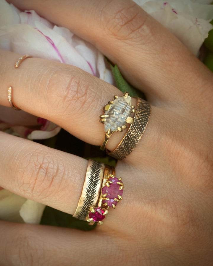 Quartz Crystal Ring