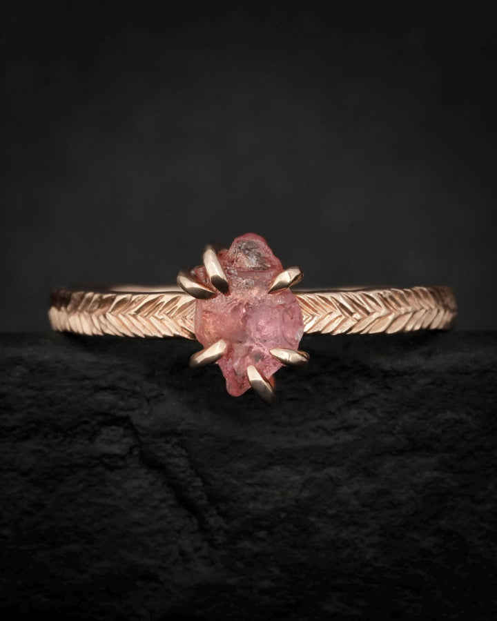 Raw Sapphire Ring