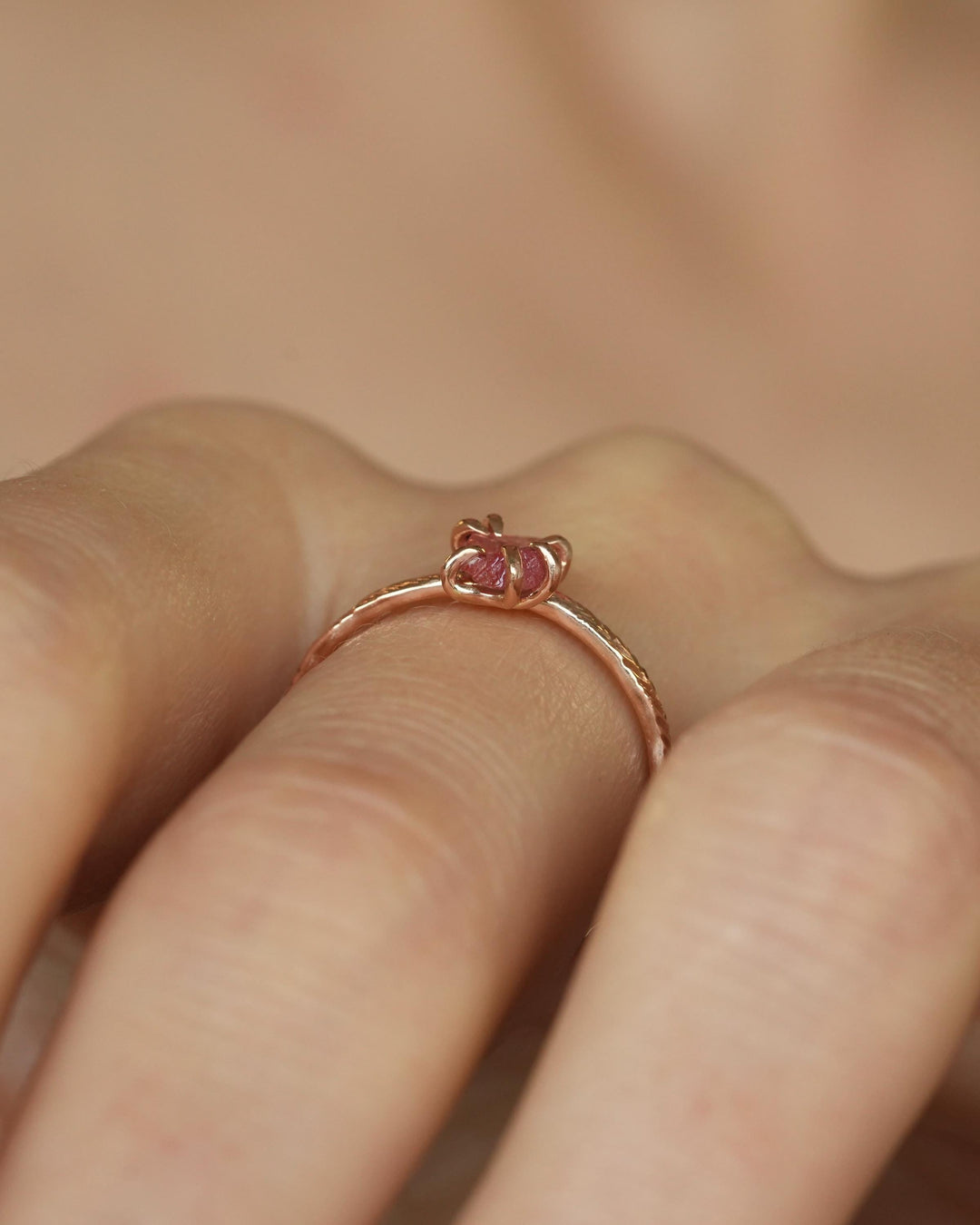 Raw Sapphire Ring