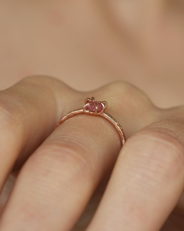 Raw Sapphire Ring