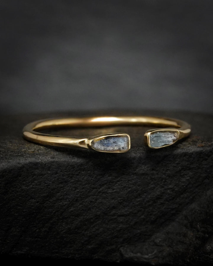 Adjustable Blue Kyanite Ring