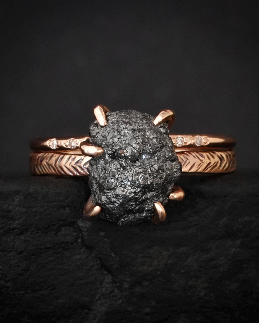 Adjustable Diamond Spacer Ring
