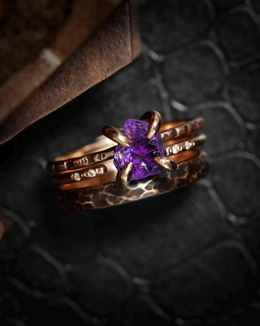 Adjustable Diamond Spacer Ring
