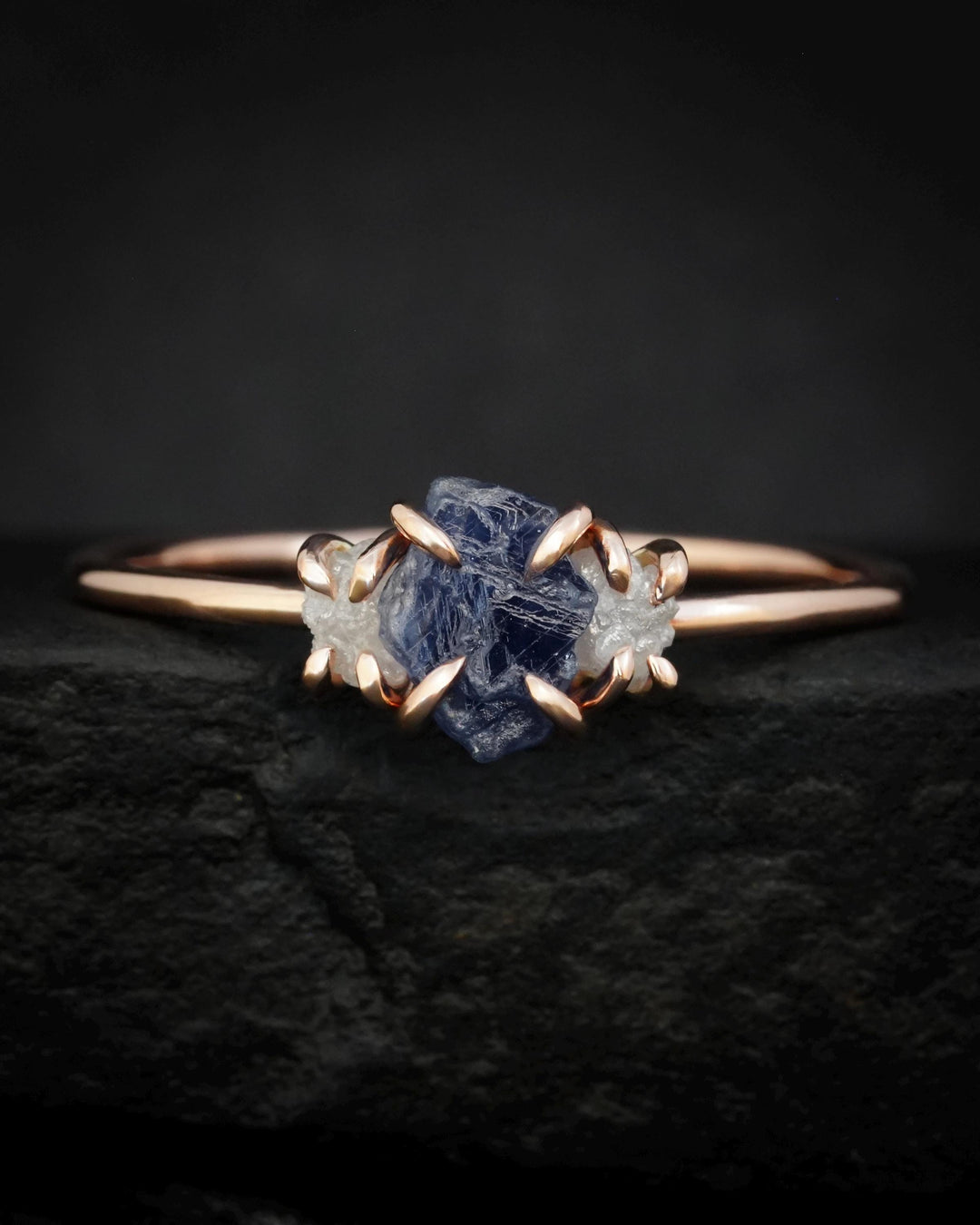 Sapphire and Diamond Ring
