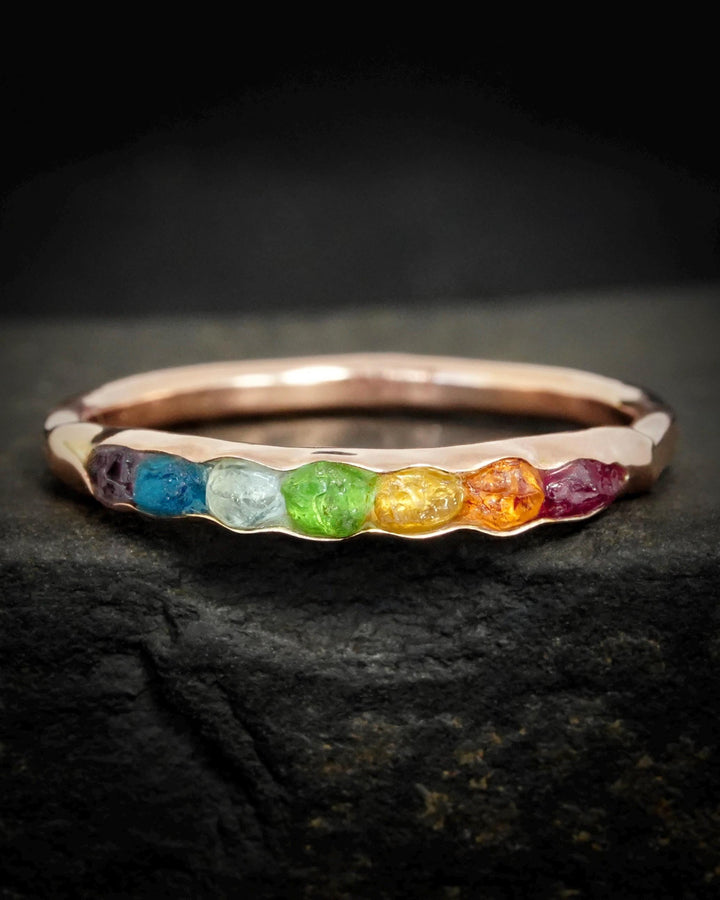 Raw Stone Rainbow Band