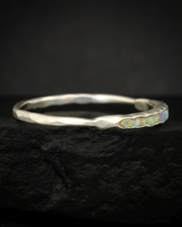 Raw Australian Opal Ring