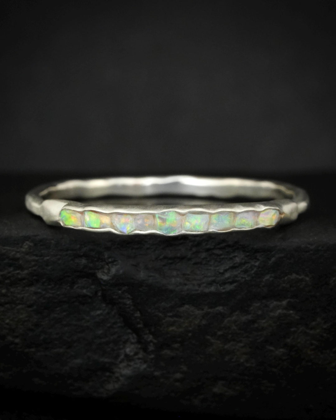 Raw Australian Opal Ring
